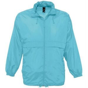 SOLS Unisex Mens /Womens Surf Windbreaker Lightweight Outdoor Jacket /Coat / Blu